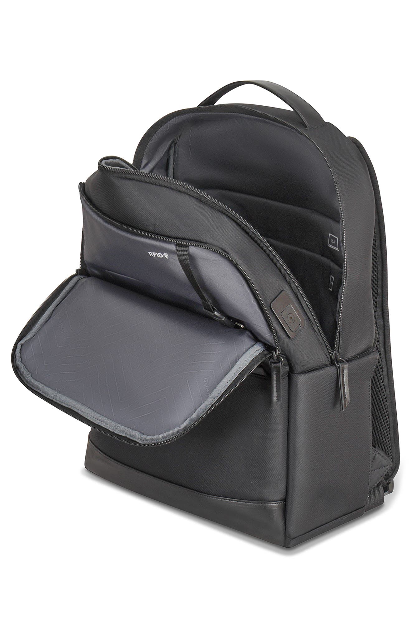 CHAMPS Daily Waterproof Backpack, Alternate, color, Black