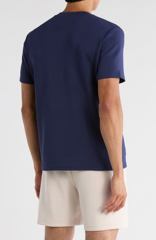 90 Degree By Reflex Carter Scuba T-shirt In Blue