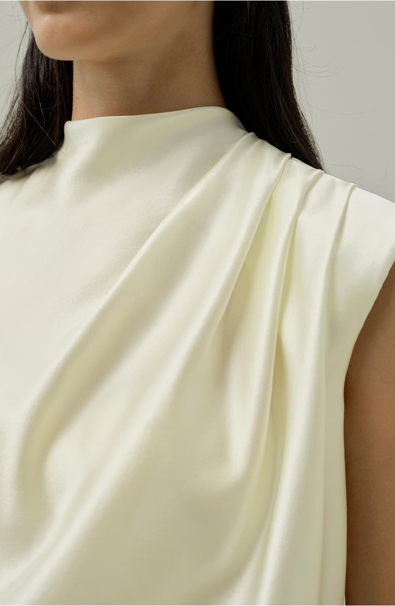 Lilysilk X Lydia Tomlinson Grace Top, Alternate, color, Lily White