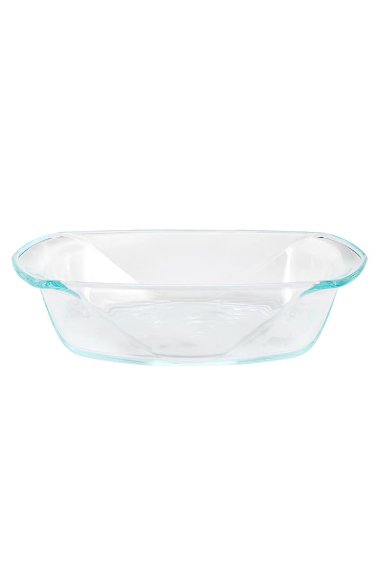 Carnegie Hill 12.6 inch x 8.3 Inch x 2.8 Inch Tempe Glass Lasagna Pan with Built-in Handles, Main, color, Clear