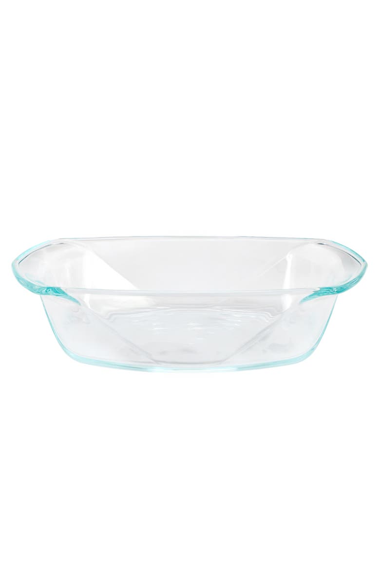 Soho Lounge Carnegie Hill 12.6 inch x 8.3 Inch x 2.8 Inch Tempe Glass Lasagna Pan with Built-in Handles, Main, color, Clear