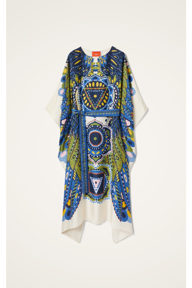 Square Kaftan Chakra Placée Multicolor, Alternate, color, Chakra Placée Multicolor
