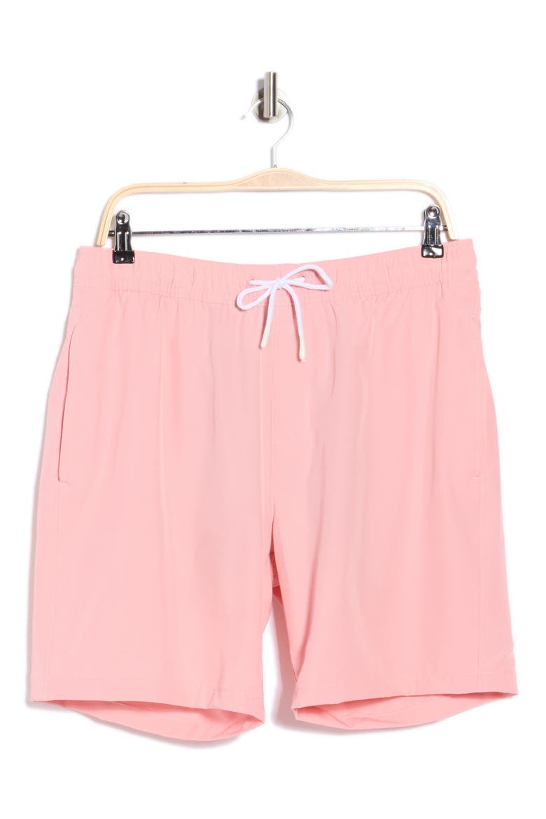 Comfort Lined Swim Shorts, Alternate, color, QUARTZ PINK