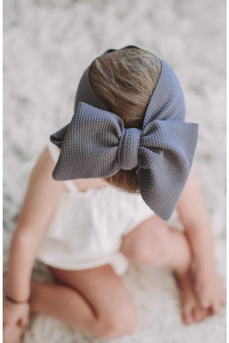 Mini Prep Ashe Stretch Head Wrap, Alternate, color, GRAY