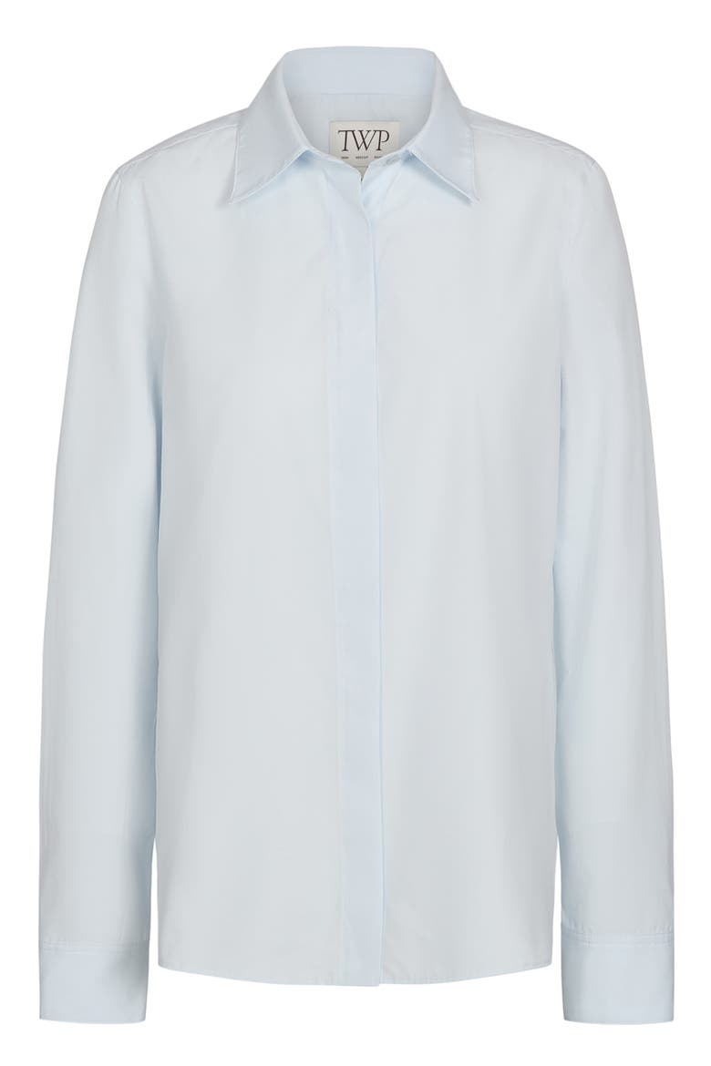 The One Button-Up Shirt, Alternate, color, ANCIENT WATER