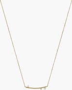 MEJURI Celeste Diamond Horizon Necklace