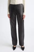 TOTEME Easy Leather Trousers