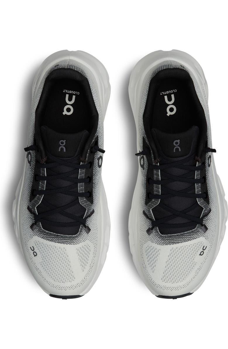On Cloudtilt Athletic Sneaker, Alternate, color, Black/ Ivory