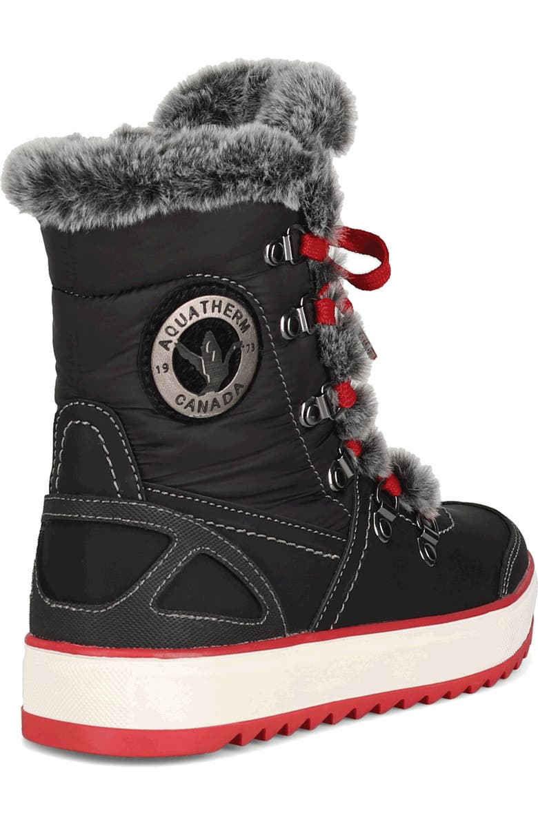 AQUATHERM BY SANTANA CANADA Mara Waterproof Faux Fur Boot, Alternate, color,