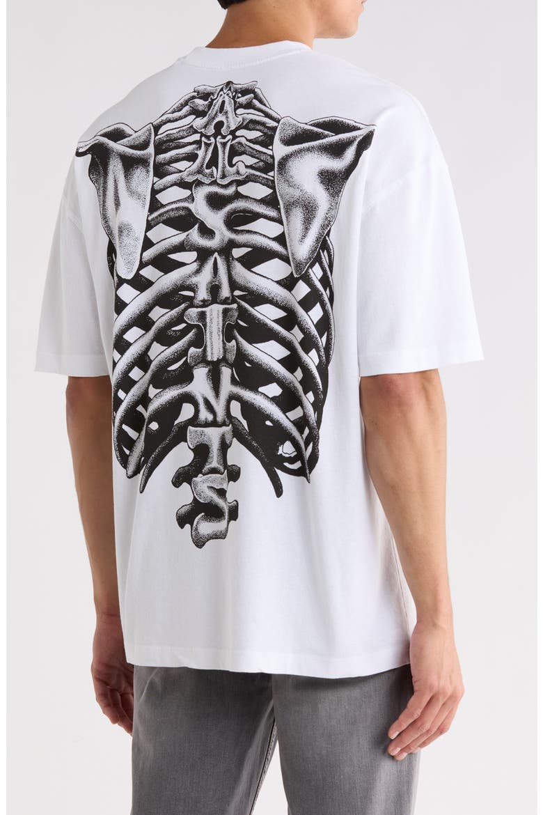 Anatomica Graphic T-shirt, Alternate, color, OPTIC WHITE