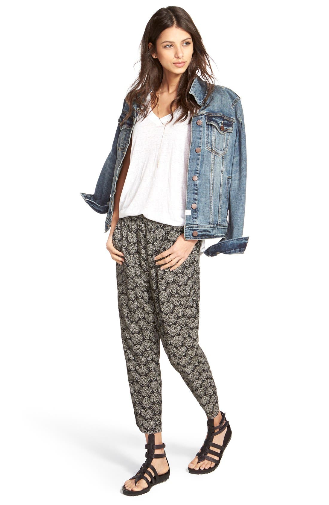 Pedro Garcia 'Virtue' Leather Gladiator Sandal, Alternate, color, 