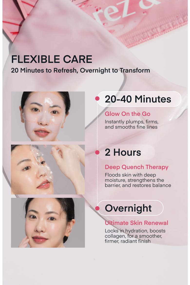 Bio-Collagen Deep Hydration Mask, Alternate, color, 4pc.