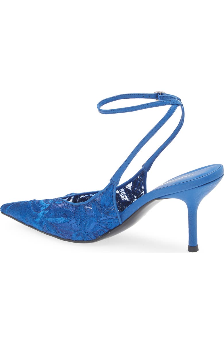 Jeffrey Campbell Exec Ankle Strap Pointed Toe Pump, Alternate, color,