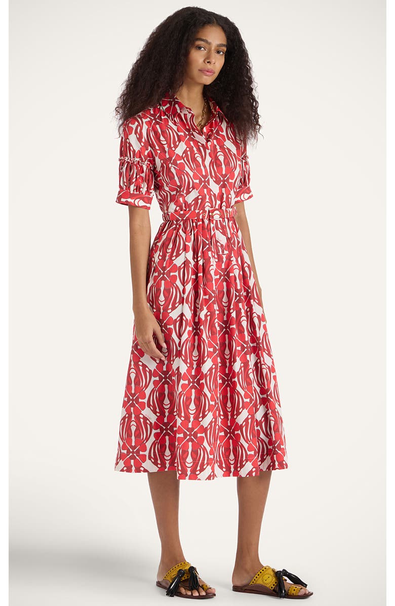 La DoubleJ Libertine Dress, Main, color, Clover Red