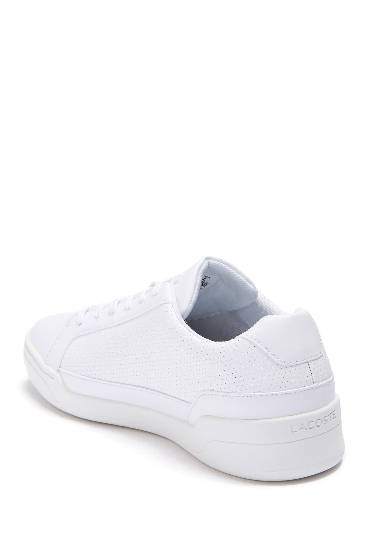 Lacoste Challenge Perforated Sneaker, Alternate, color, 