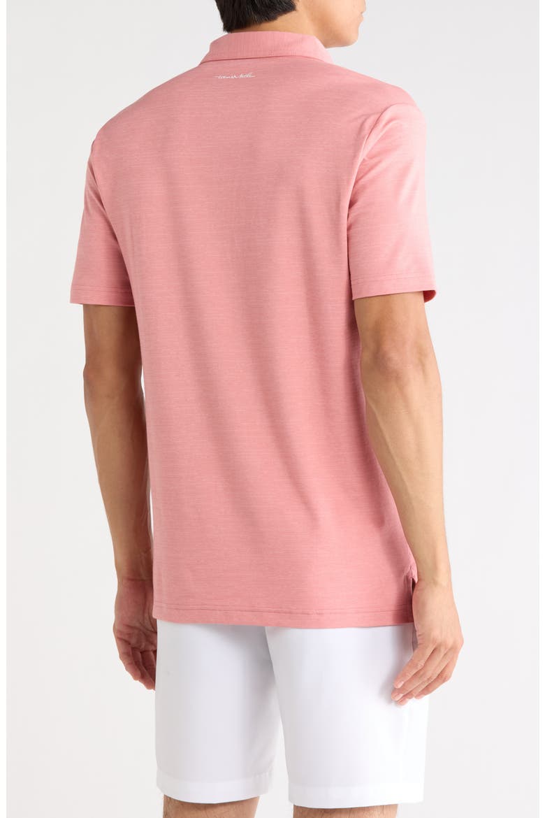 The Heater Solid Short Sleeve Performance Polo, Alternate, color, DUSTY ROSE