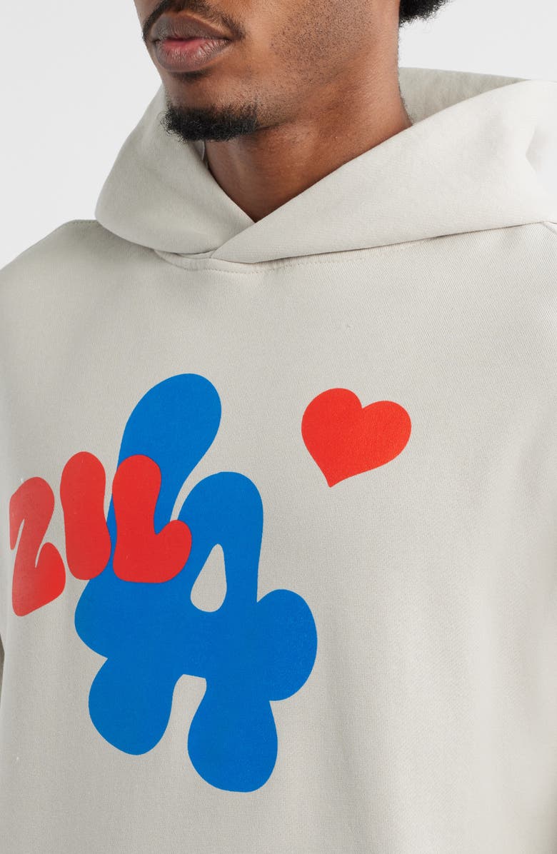 SANTO STUDIO Zilla We Love LA Hoodie, Alternate, color, 