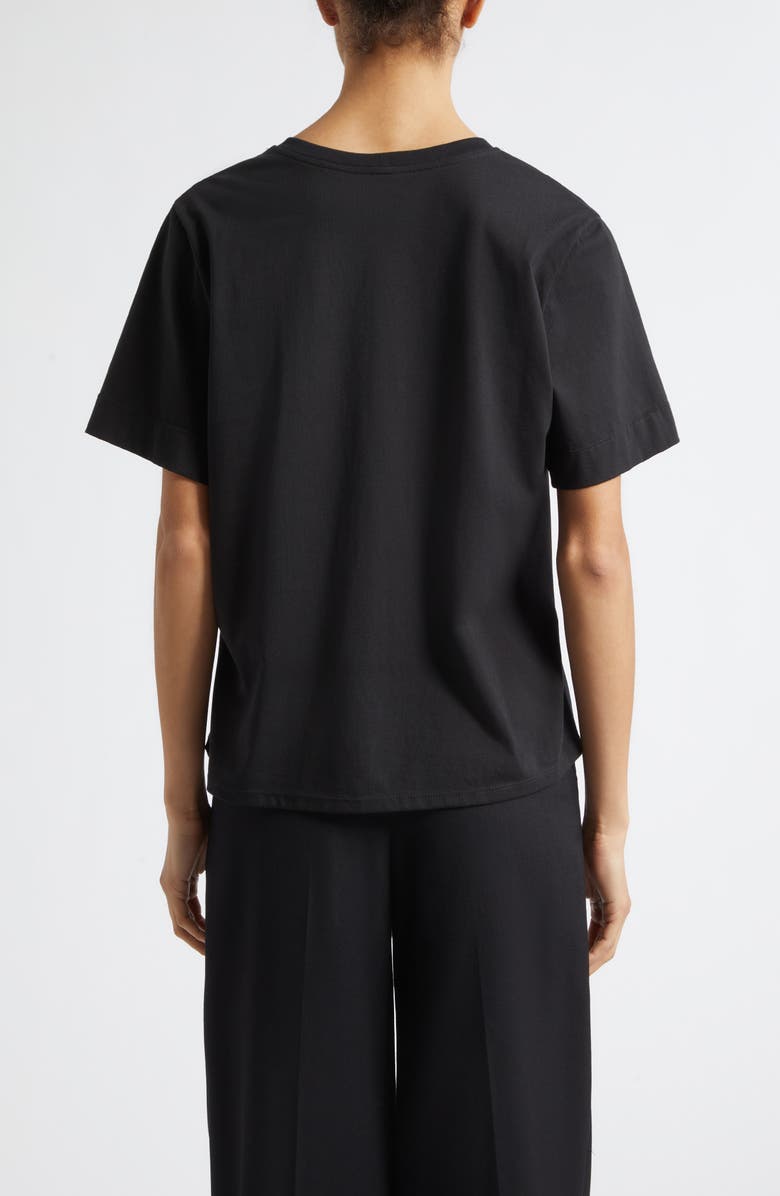 A.L.C. Kari Cotton T-Shirt, Alternate, color, Black