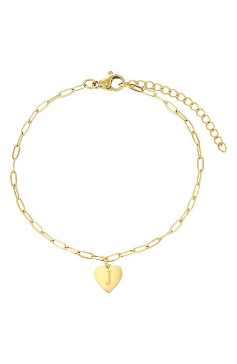 Initial Chain Bracelet