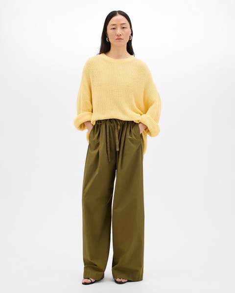 Draped Crew Knit