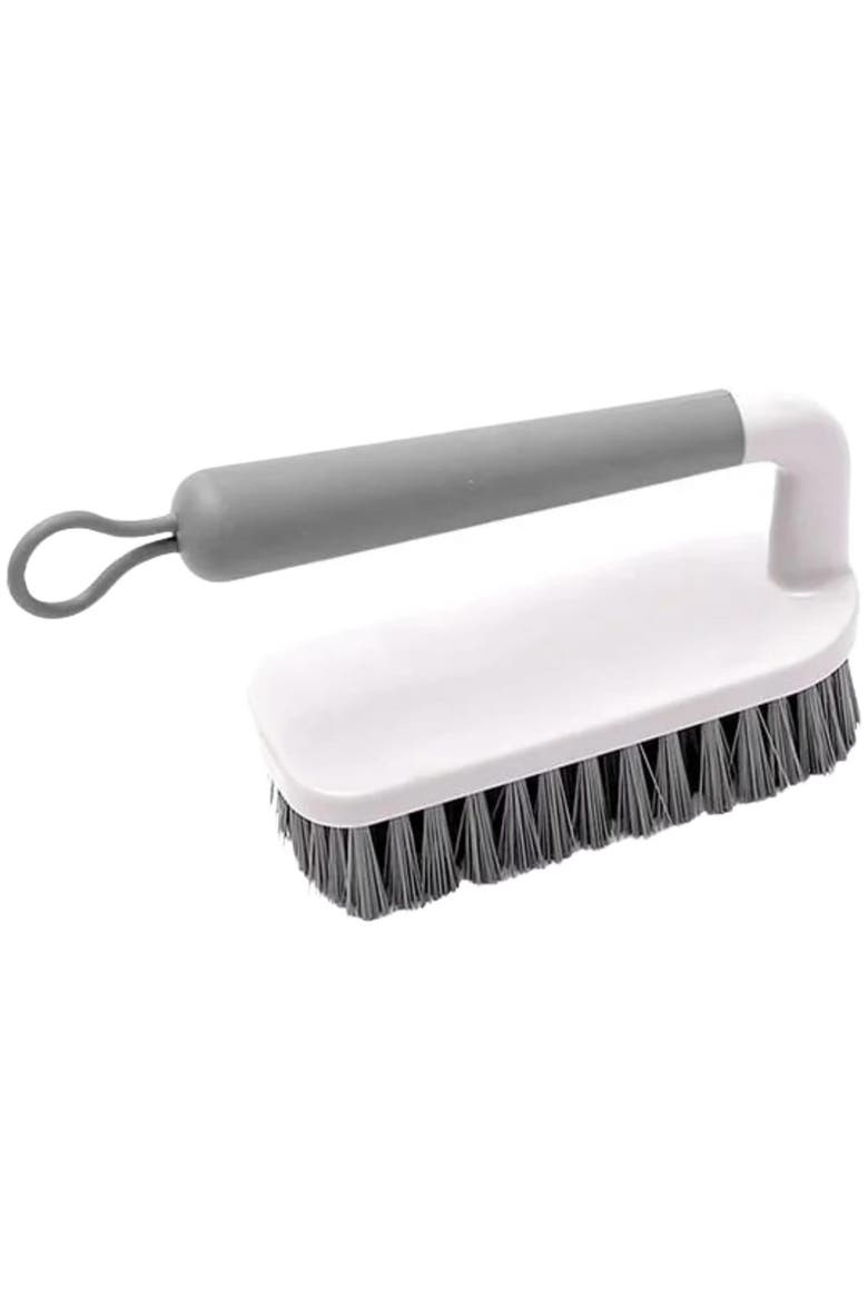 All Purpose Heavy Duty Ergonomic Scrub Brush, Main, color, White