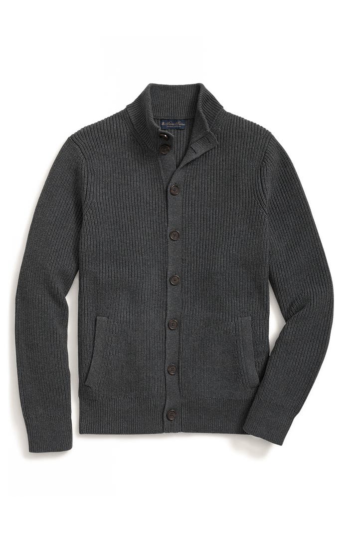 Button Front Cotton Cardigan