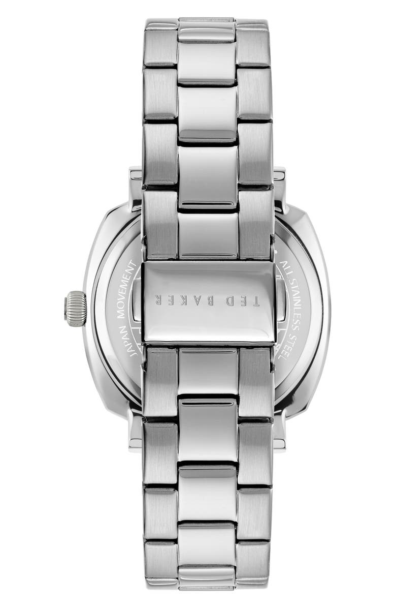 Ted Baker Caine Multifunction Bracelet Watch, 42mm, Alternate, color, Stainless Steel