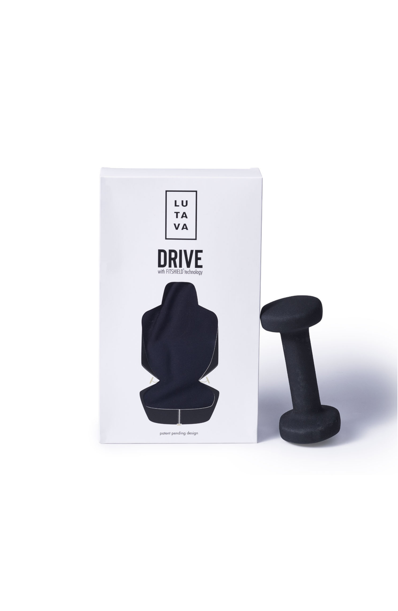 Lutava AntimicrobialCarSlipCover, Alternate, color, Black