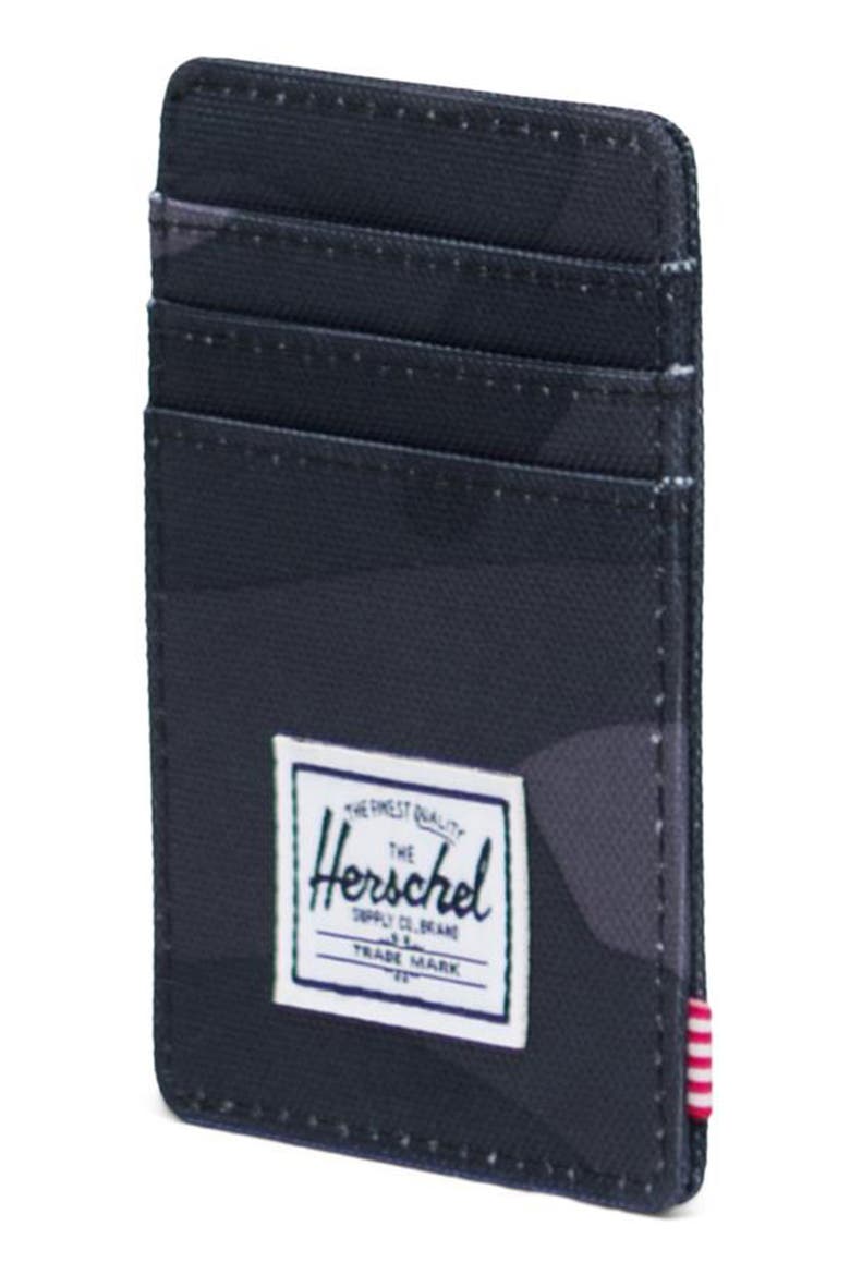 Raven Card Case, Alternate, color, NIGHT CAMO