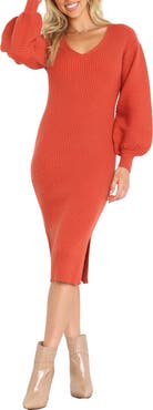 Petal & Pup Caledonia Stretch Knit Midi Dress