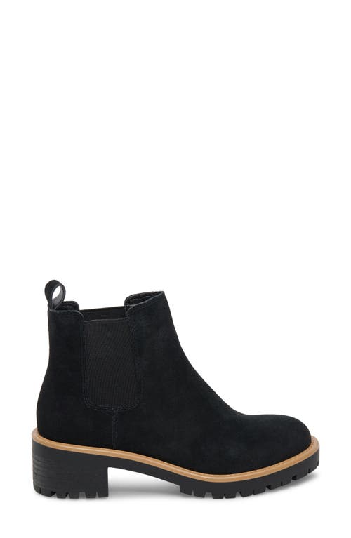 Blondo Matilda Waterproof Lug Sole Chelsea Boot In Black