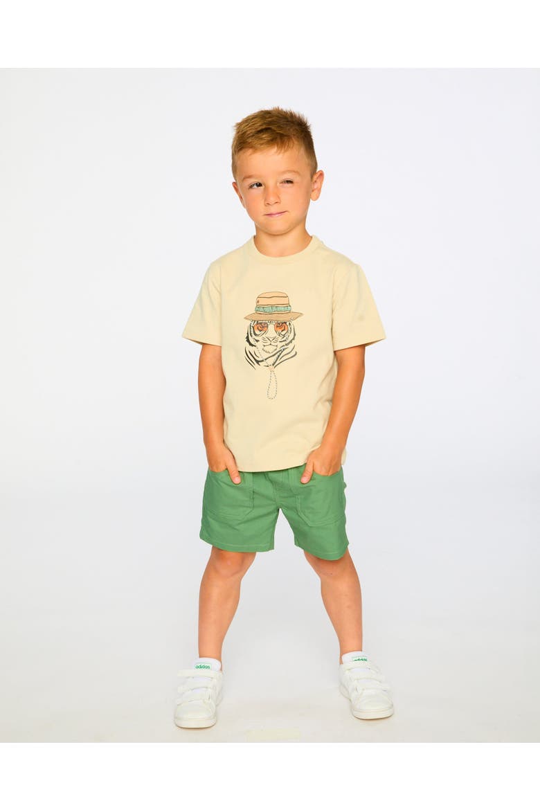 Organic Cotton Graphic Short Sleeve T-Shirt, Alternate, color, Off White