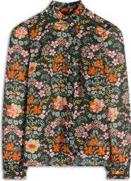 Boden Helena Floral Cotton Button-Up Shirt