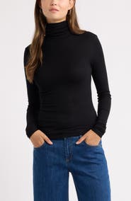 BP. Turtleneck Rib Top