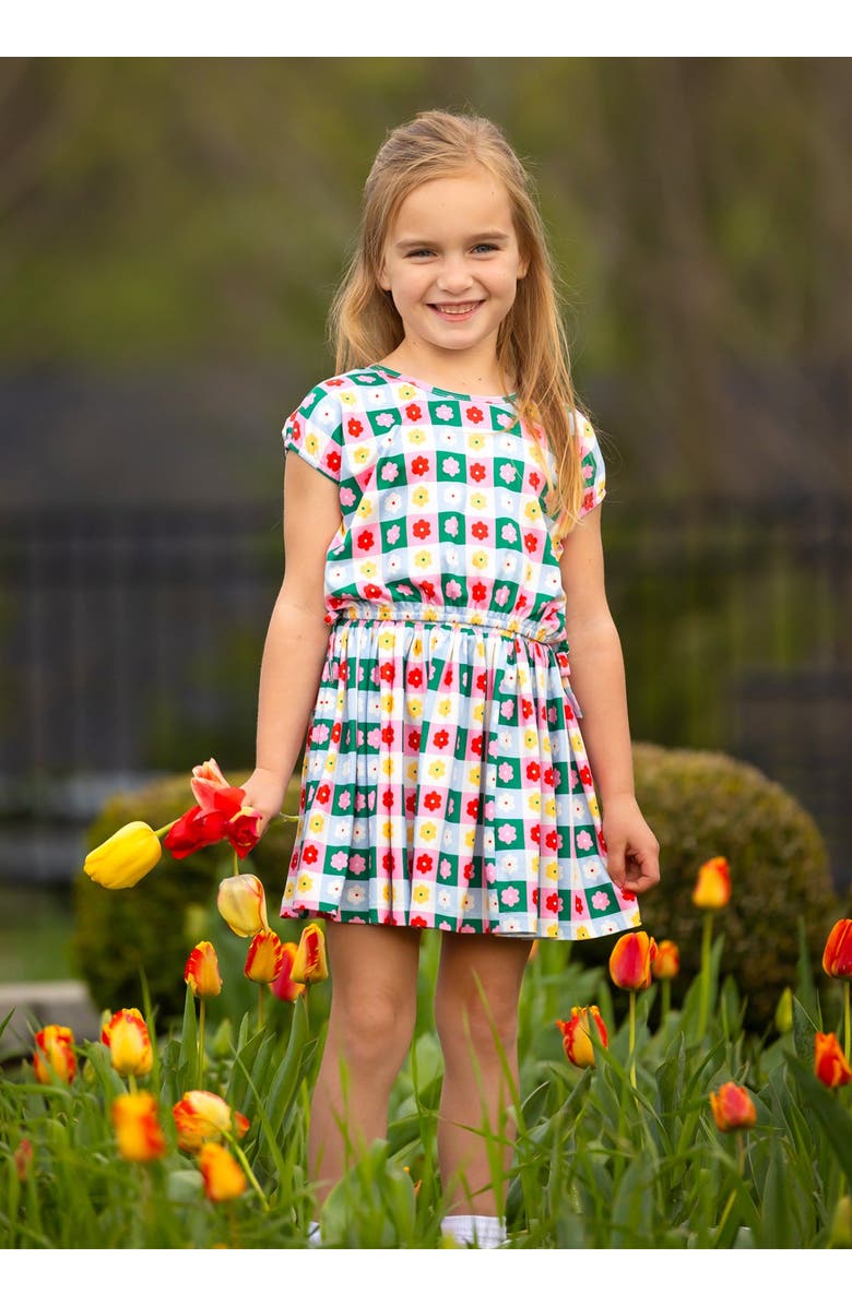 Mabel + Honey Flower Pops Cap Sleeve Two Piece Set, Alternate, color, Pink
