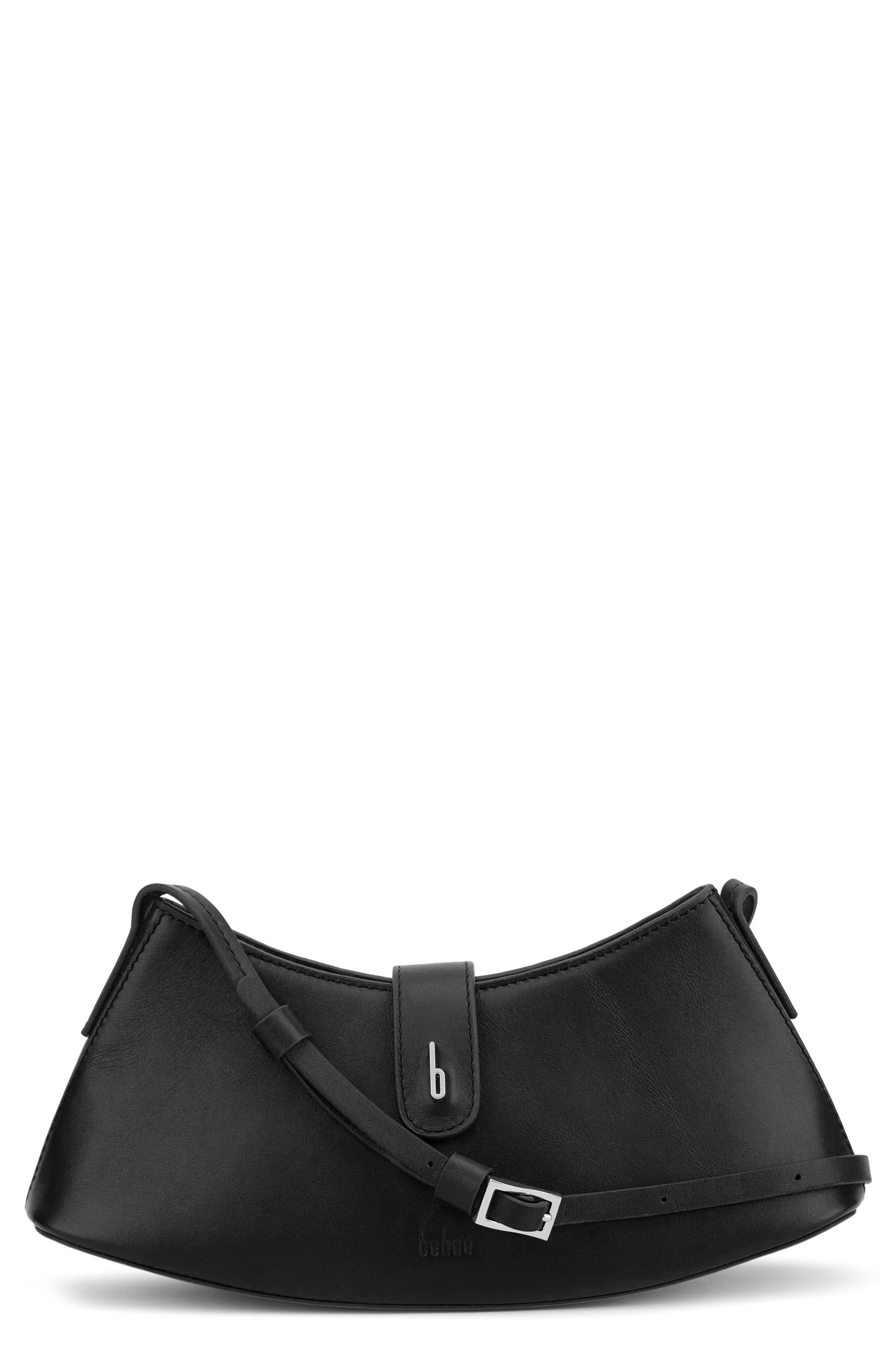 behno Mini Ruth Leather Shoulder Bag, Main, color, 