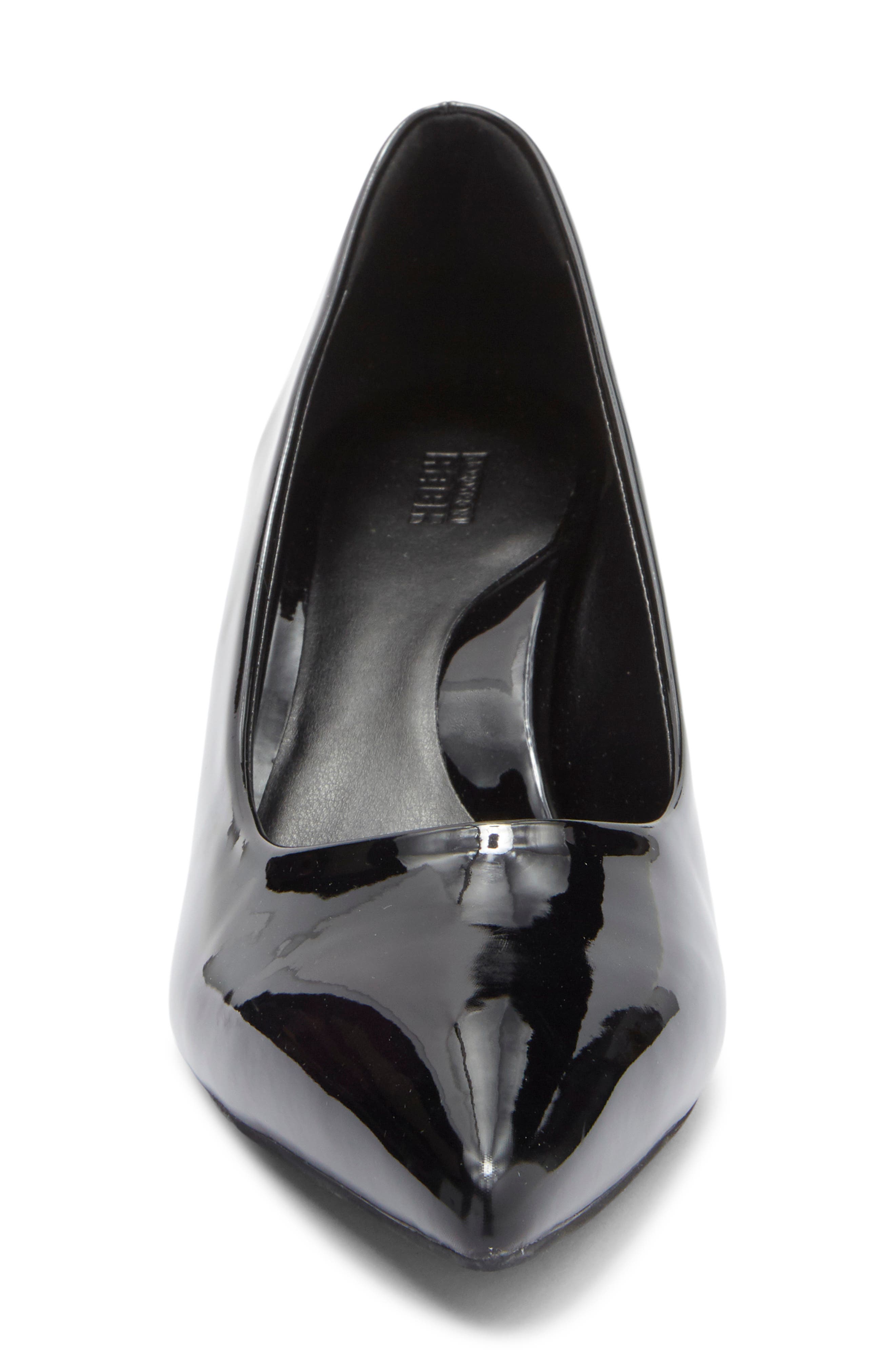 NORDSTROM RACK Sammy Pointed Toe Pump, Alternate, color, Black
