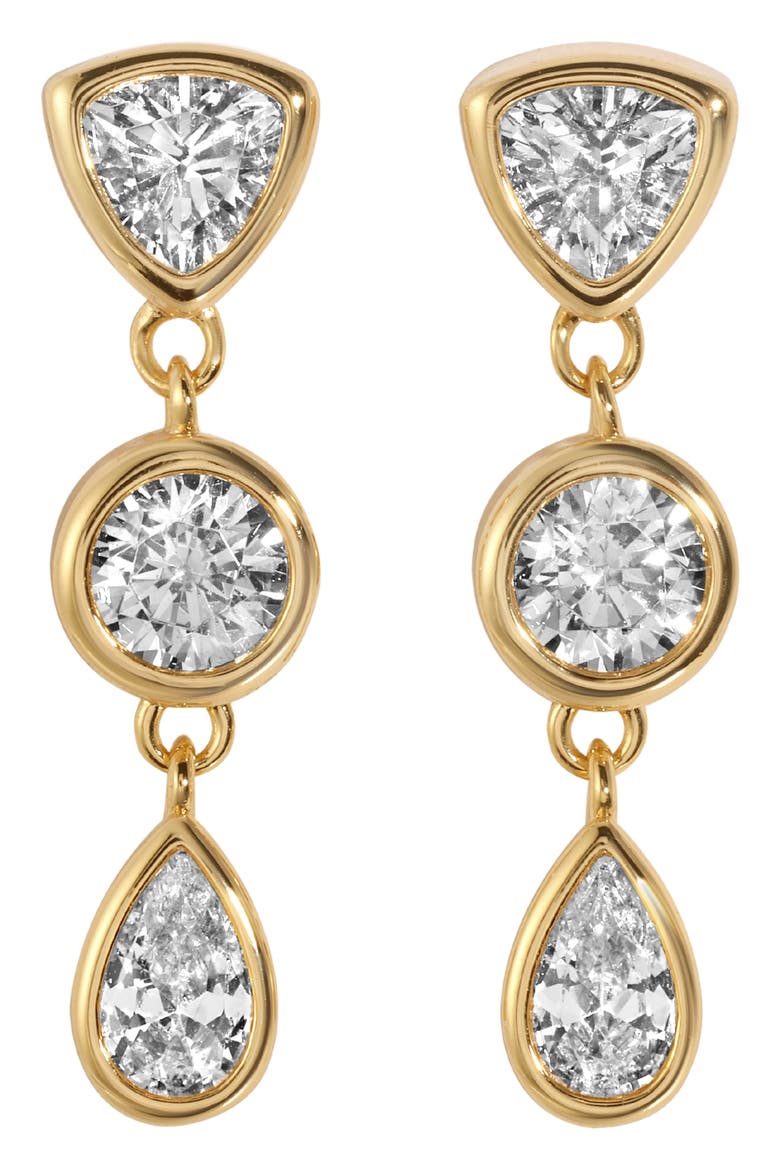Eraz Drop Earrings, Main, color, GOLD
