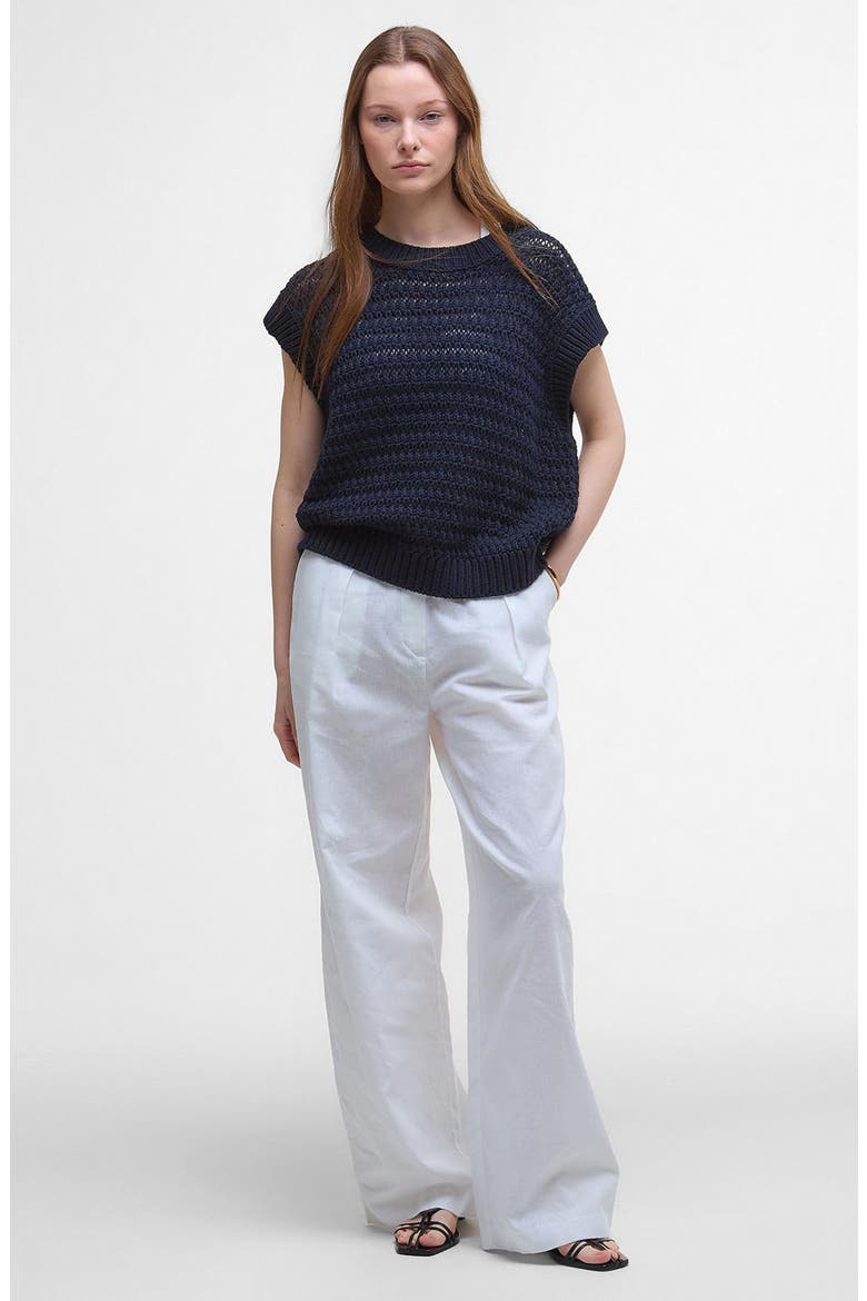 Melanie Knit Vest, Alternate, color, NAVY