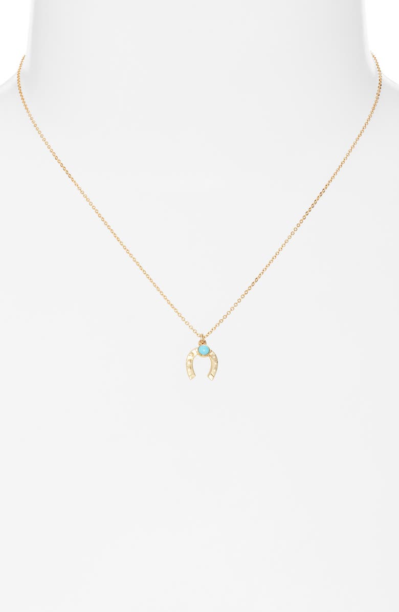 Set & Stones Dixie Pendant Necklace, Alternate, color, Gold