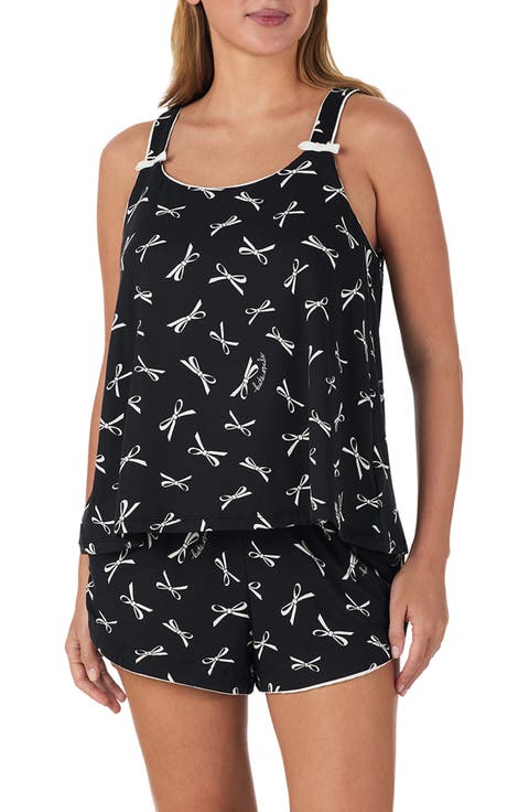 Boxer Pajama Tank and Shorts Set