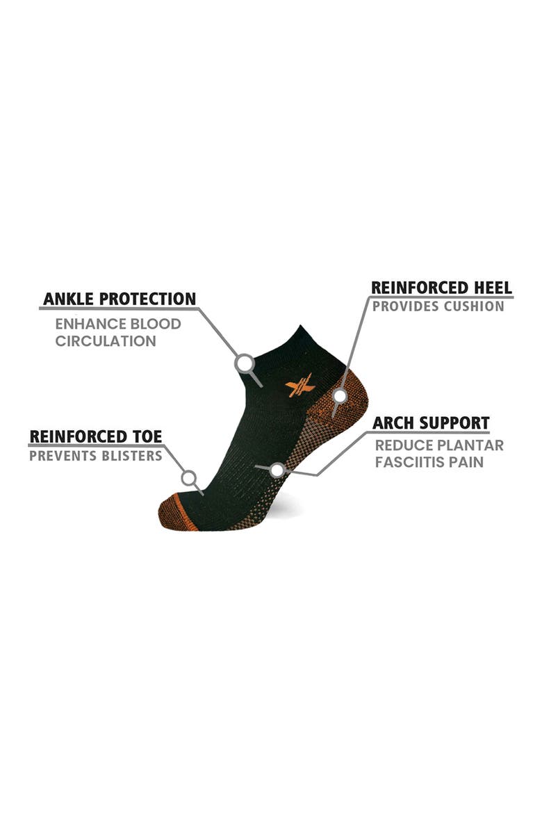 3-Pack Ankle Socks, Alternate, color, SUBTLE