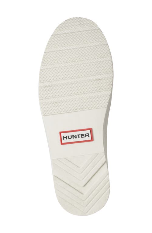 Hunter Tabitha Chelsea Waterproof Rain Boot In White