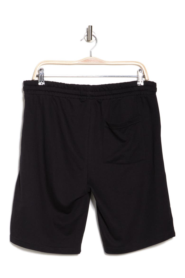 Logo Lounge Shorts, Alternate, color, BLACK