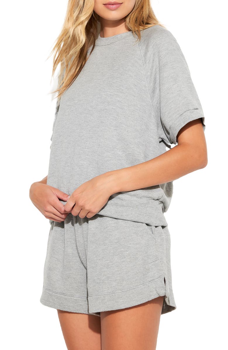 Spiritual Gangster Monroe Short Sleeve Sweatshirt, Alternate, color, 