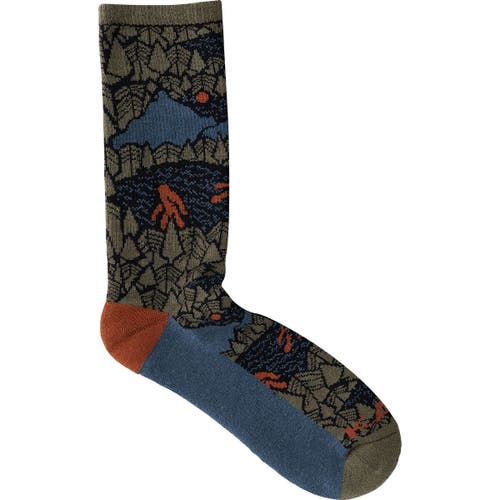 Kavu Moonwalk Sock In Blue
