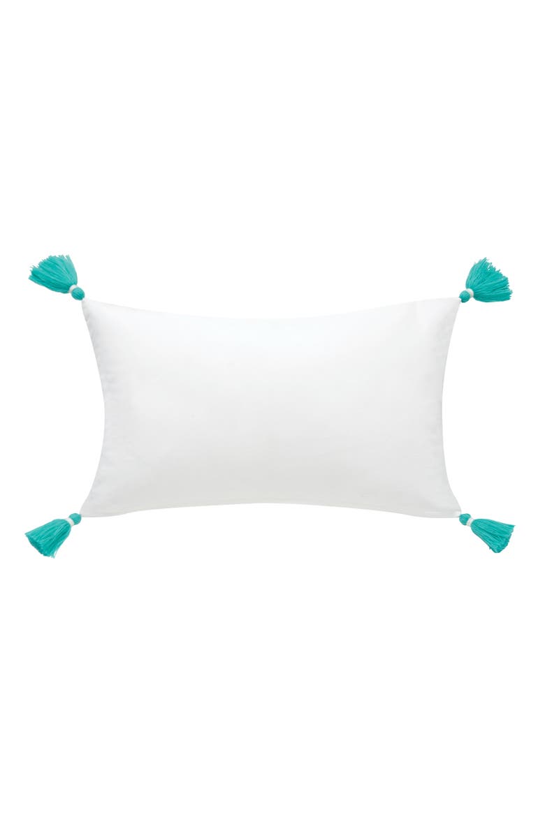 Medallion Accent Pillow, Alternate, color, Blue