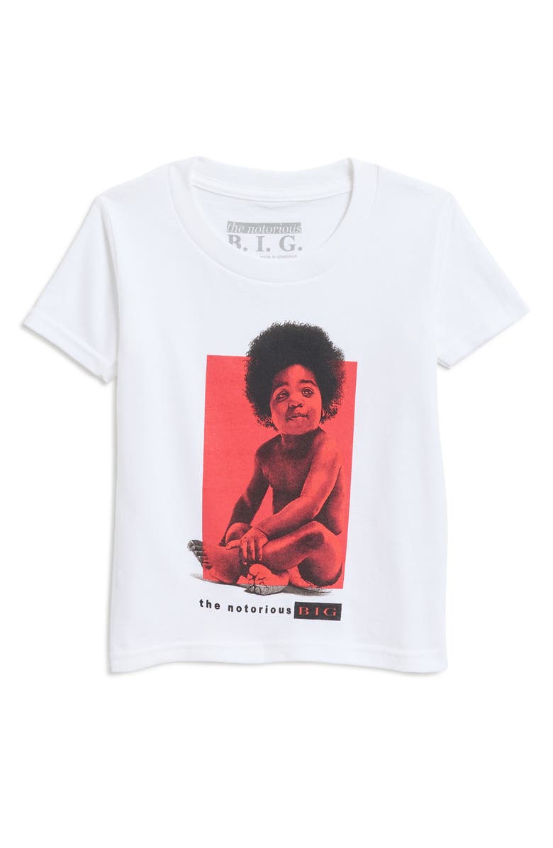 Merch Traffic Kids' Biggie Baby Graphic T-Shirt, Main, color, 