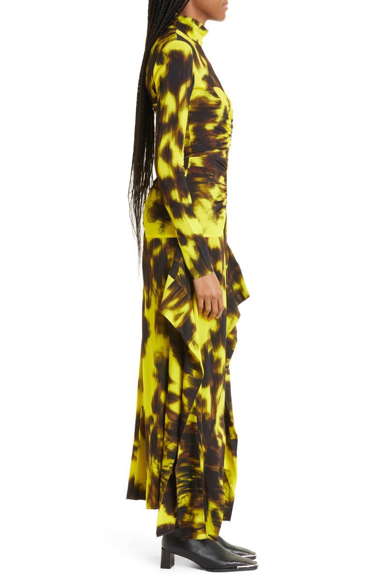Aknvas Houston Long Sleeve Print Dress, Alternate, color, 