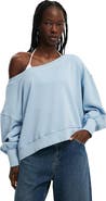 Cotton On Women's Off Shoulder Sweatshirt